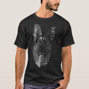 Camiseta Si no crees que tienen almas Pastor Alemán