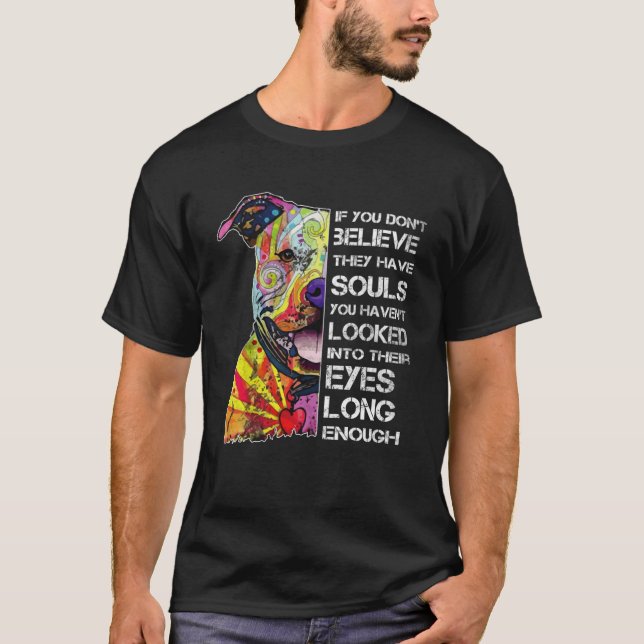 CAMISETA SI NO CREES QUE TIENEN SUELOS DE PITBULL (Anverso)