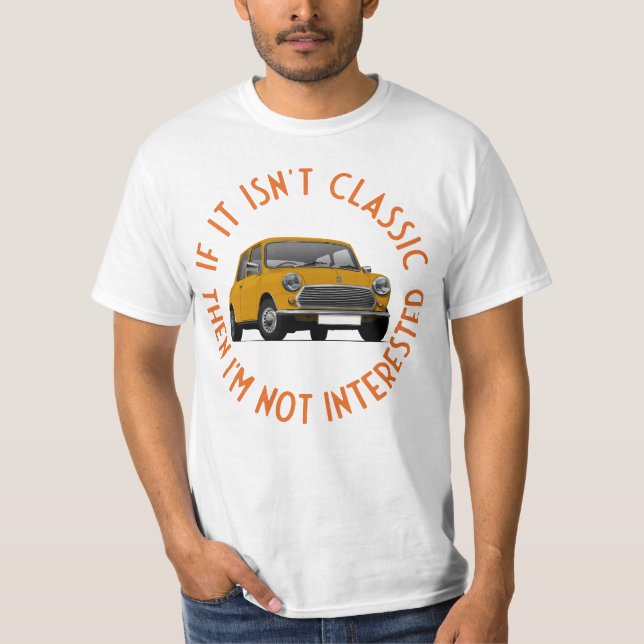 Camiseta Si no es clásico - Austin Mini, Austin Seven (Anverso)
