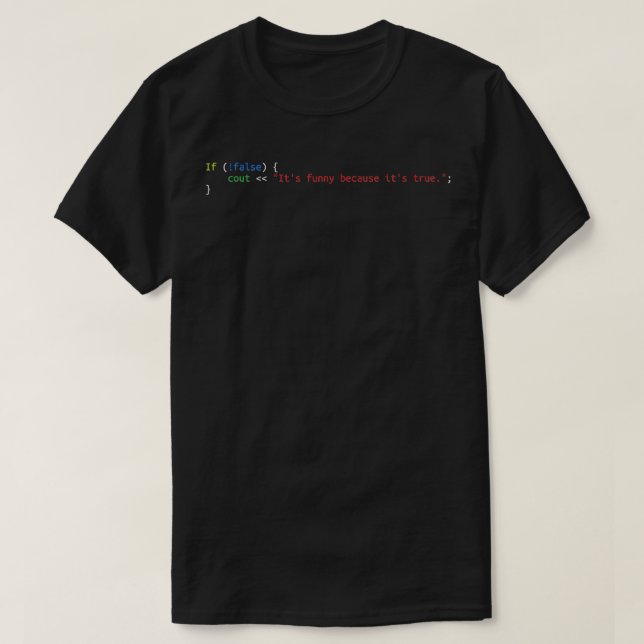 Camiseta Si No Es Falsa Entonces Es Gracioso Porque Es Verd (Diseño del anverso)