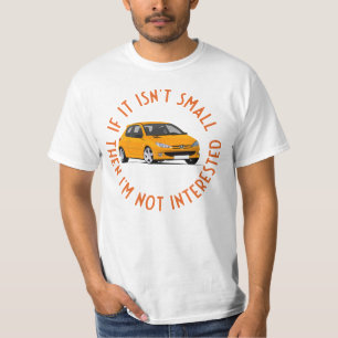 Camiseta Si no es pequeño - Pug 206Gti