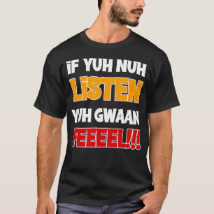 Camiseta Si no escuchas, sentirás diseño