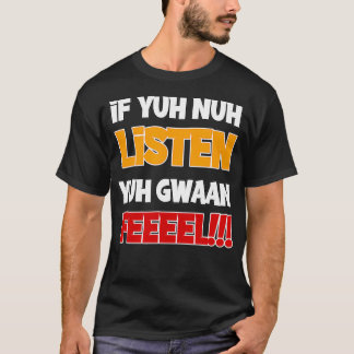 Camiseta Si no escuchas, sentirás diseño