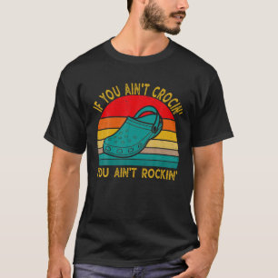 Camiseta Si no estás croando, no eres el gracioso retro de 