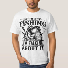 Camiseta Si no estoy pescando el viaje de los padres de los