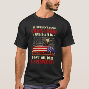 Camiseta Si no has corrido el riesgo de llegar a casa bajo 