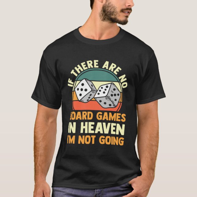 Camiseta si no hay juegos de mesa (Anverso)