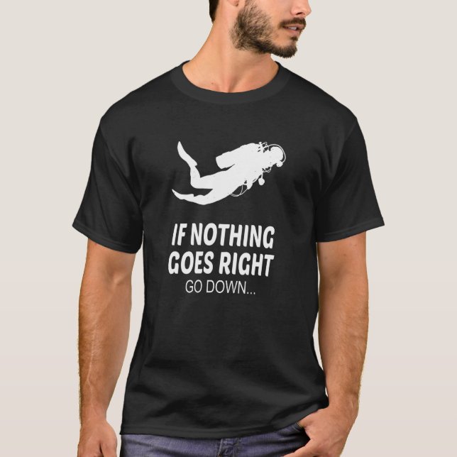 Camiseta Si No Pasa Nada, Baja Scuba Free Buceo Wa (Anverso)