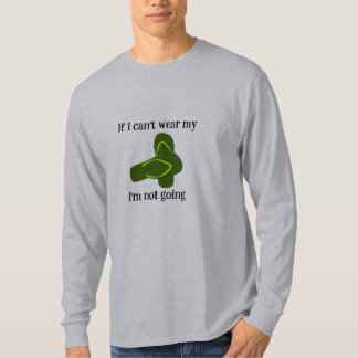 Camiseta Si no puedo usar mis sandalias