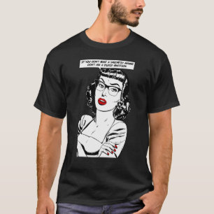 Camiseta Si no quieres una respuesta sarcástica Retro Pop G