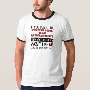 Camiseta Si no te gusta la recreación de la Guerra Civil in