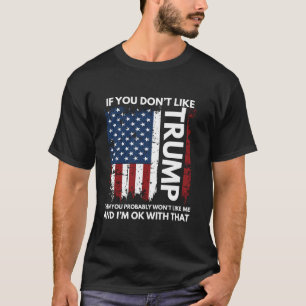 Camiseta Si no te gusta Trump entonces no te gustará