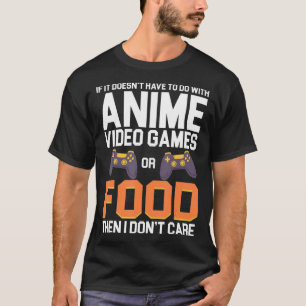 Camiseta Si no tiene que ver con juegos de video animados o