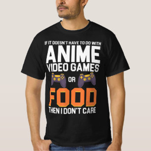 Camiseta Si no tiene que ver con juegos de video animados o