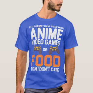 Camiseta Si no tiene que ver con juegos de video animados o