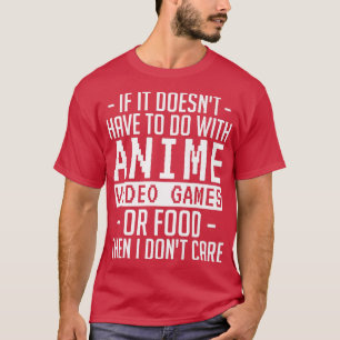 Camiseta Si no tiene que ver con videojuegos animales o