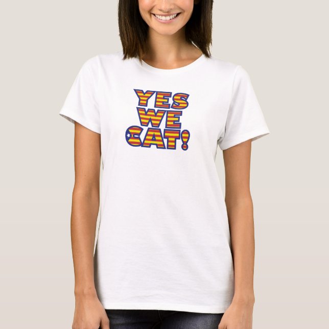 Camiseta sí-nosotros-gato (Anverso)