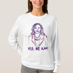 Camiseta ¡Sí, Nosotros Kam! Kamala Harris Elección 2024