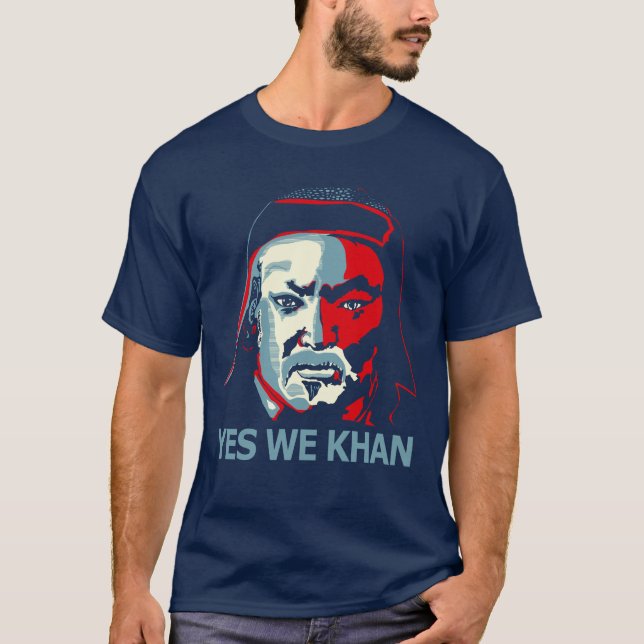 Camiseta Sí nosotros Khan (oscuro) (Anverso)