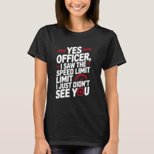 Camiseta Sí Oficial Acelerando para Entusiastas de Autos Me