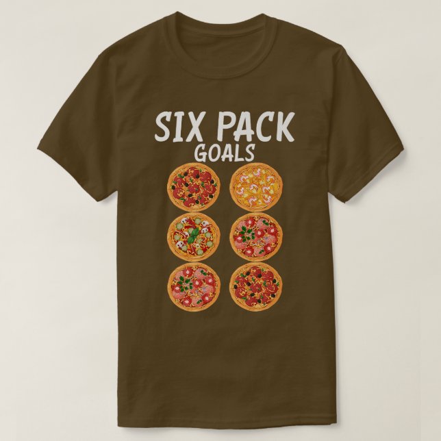 Camiseta Si Pack Goals Snack Pizzalove Pizza  (Diseño del anverso)