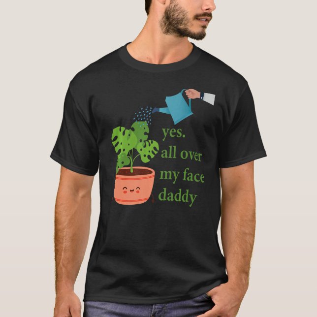 Camiseta Sí, papá Monstera. (Anverso)