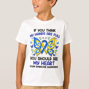 Camiseta Si Piensas Que Mis Manos Están Completas - Síndrom