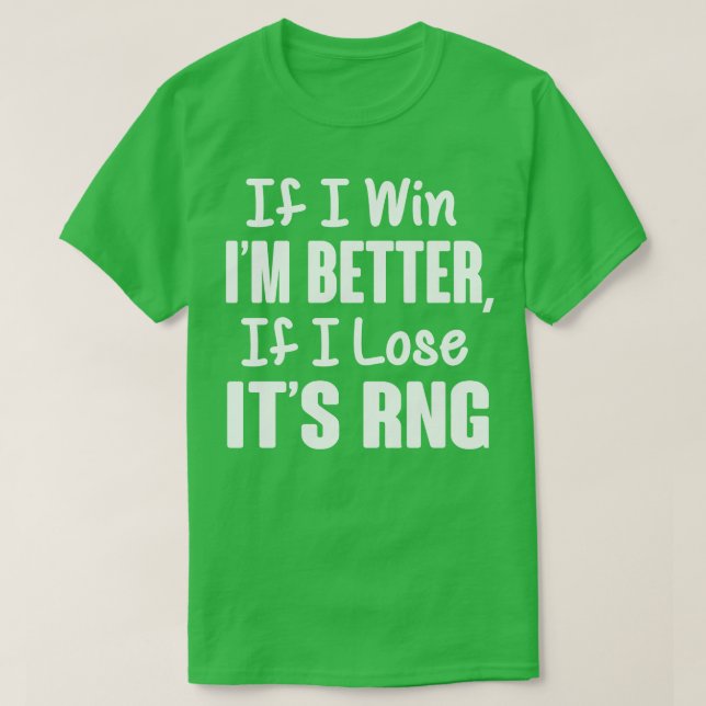 Camiseta Si pierdo el anillo blanco (Diseño del anverso)