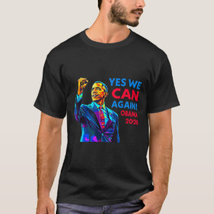 Camiseta Sí, podemos de nuevo la campaña política de Obama