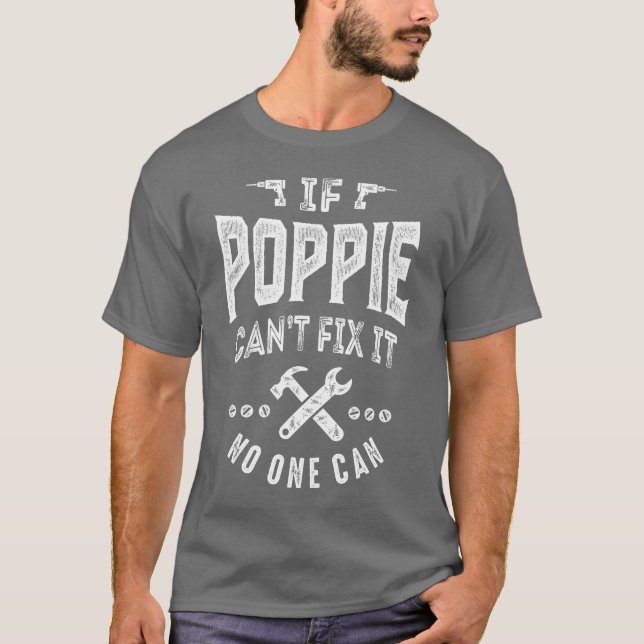 Camiseta Si Poppie no puede arreglarlo (Anverso)