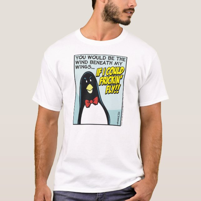 Camiseta ¡Si Pudiera Volar! (Anverso)