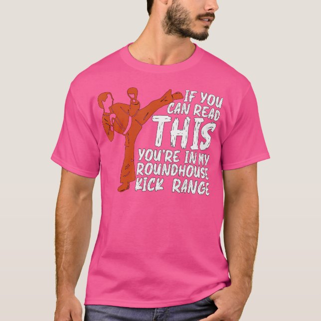 Camiseta Si puedes leer este amor de Kickboxer deportivo de (Anverso)