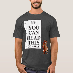 Camiseta Si Puedes Leer Esto Ahuir Introvert Nerd Grizzl