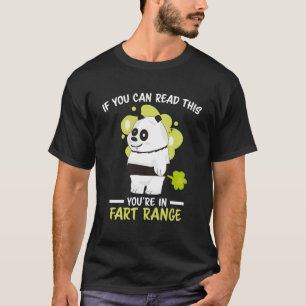 Camiseta Si puedes leer esto estás en Fart Range Hallowee