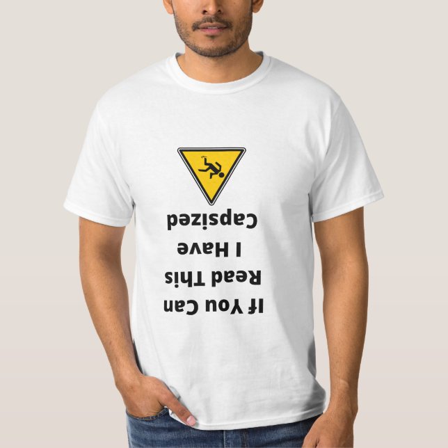 Camiseta si puedes leer esto me he volcado (Anverso)