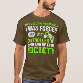 Camiseta Si puedes leer esto para el videojuego Gamer Lover