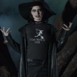 Camiseta Sí, puedo conducir un clavo Bruja Halloween Funny<br><div class="desc">Este diseño fue creado a través del arte digital. Puede cambiar el estilo de esta camisa eligiendo Más > bajo la opción de estilo. Puede personalizarse haciendo clic en el botón personalizar y cambiando el color, agregando un nombre, iniciales o sus palabras favoritas. Contáctame en colorflowcreations@gmail.com si quieres tener este...</div>