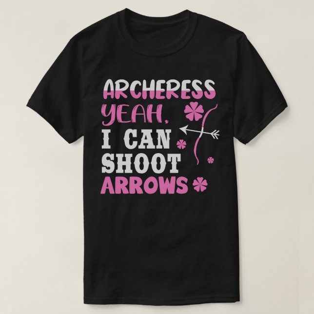 Camiseta Sí, Puedo Disparar Flechas (Diseño del anverso)