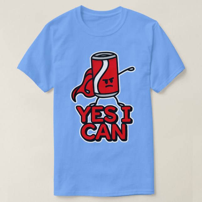 Camiseta Sí, puedo divertir a los chicos divertidos de Supe (Diseño del anverso)