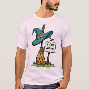 Camiseta Sí, Puedo Manejar Un Palo Funny Halloween Con Sabr