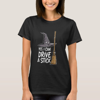 Camiseta Sí, Puedo Manejar Un Palo - Gracioso Pun Gearshif