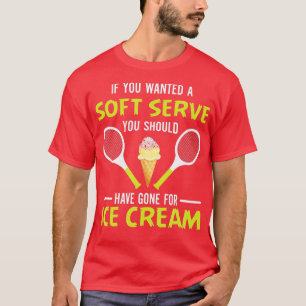 Camiseta Si querías un servicio suave, divertidos ennis enn