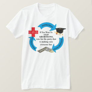 Camiseta Si Quieres Detener Los ABORTOS................. T-