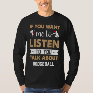Camiseta Si Quieres Escuchar Hablar Sobre Hombres Que Juega