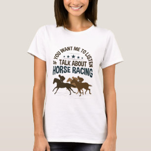 Camiseta Si quieres que escuche, habla de Carreras de cabal