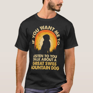 Camiseta Si quieres que escuche, habla de Perro Mayor Mou S
