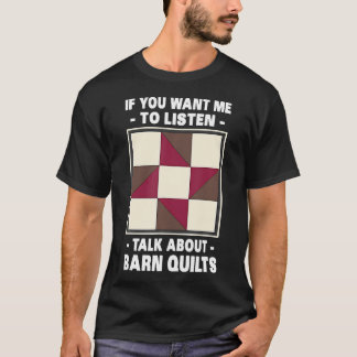Camiseta Si Quieres Que Te Escuche Habla Sobre Colchas De G