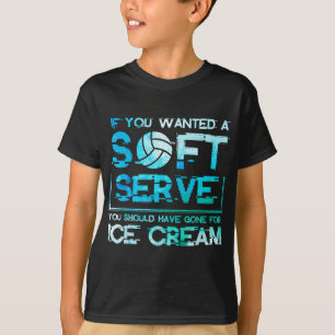 Camiseta Si quieres un servicio suave, ve por el helado Vol