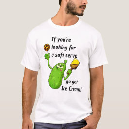 Camiseta Si quieres un suavizado servir helado, Divertido P