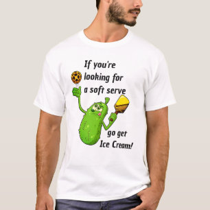 Camiseta Si quieres un suavizado servir helado, Divertido P